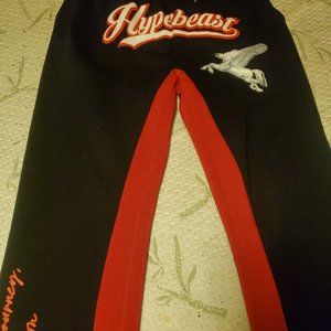 Mens Black Pike Red&Black Sweatpants size XL